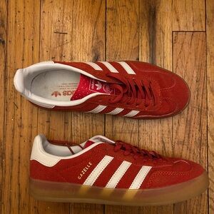 Adidas Gazelle Red Shoes